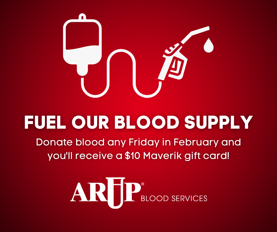 Current Promotions ARUP Blood Services