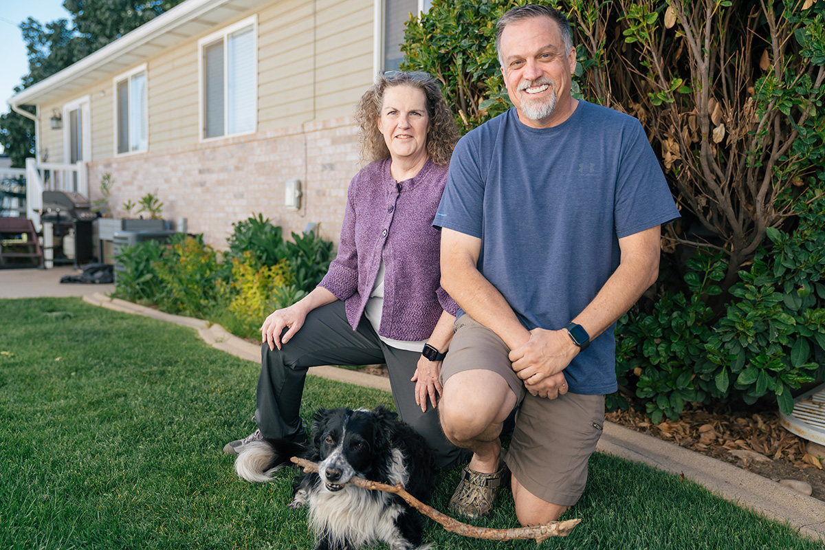 Mike Gamble, 55, of Kaysville, Utah