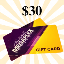 Megaplex gift cards